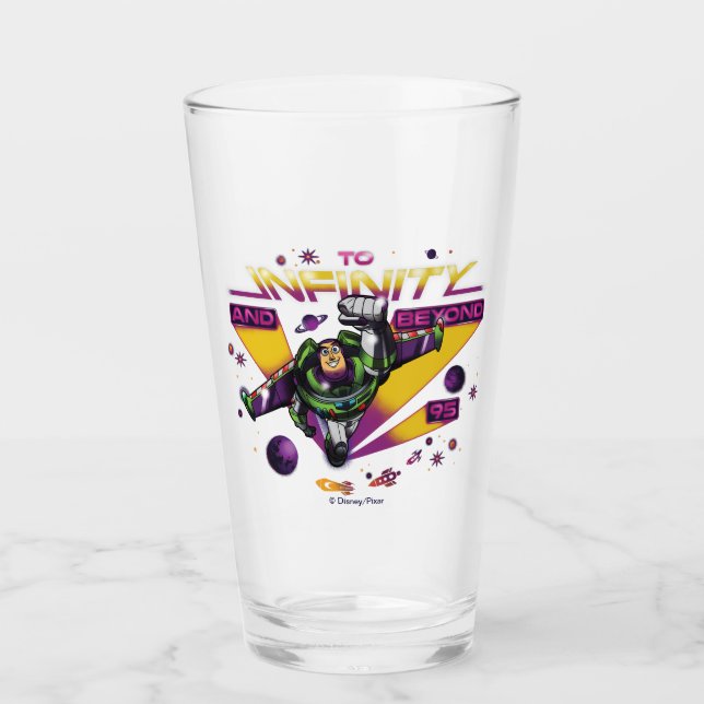 Toy Story | Retro "To Infinity And Beyond" Buzz Glass (Front)