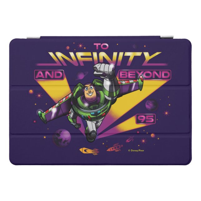 Toy Story | Retro "To Infinity And Beyond" Buzz iPad Pro Cover (Horizontal)