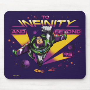 Toy Story Retro "To Infinity And Beyond" Buzz Mouse Pad