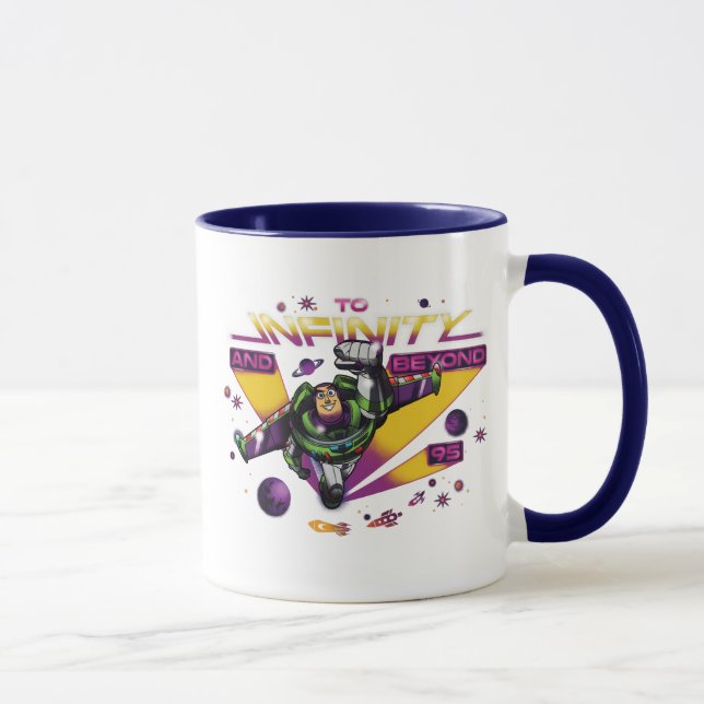 Toy Story | Retro "To Infinity And Beyond" Buzz Mug (Right)