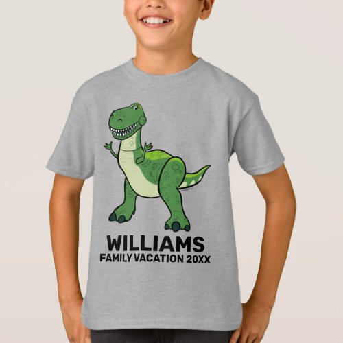 Toy Story Rex  Family Vacation T_Shirt