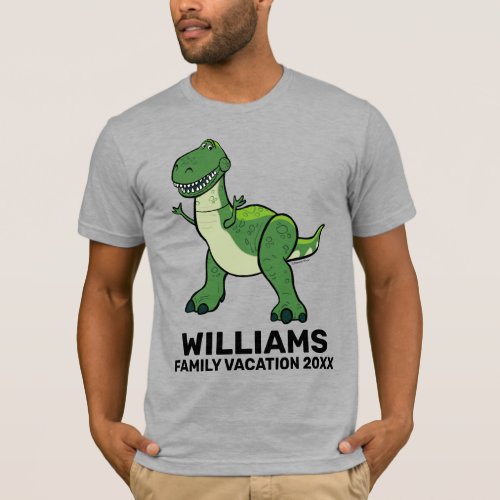 Toy Story Rex  Family Vacation T_Shirt