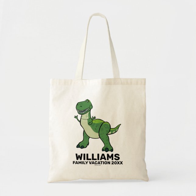 Toy Story Rex | Family Vacation Tote Bag (Front)
