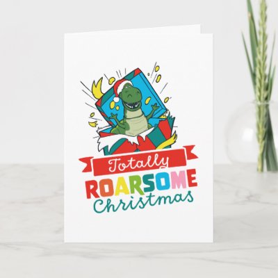 Toy Story Rex | Totally Roarsome Christmas Card