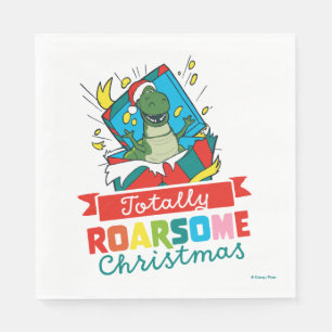 Toy Story Rex   Totally Roarsome Christmas Napkins