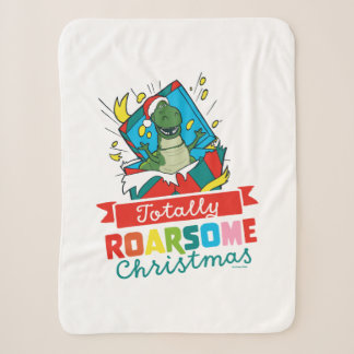 Toy Story Rex | Totally Roarsome Christmas Sherpa Blanket