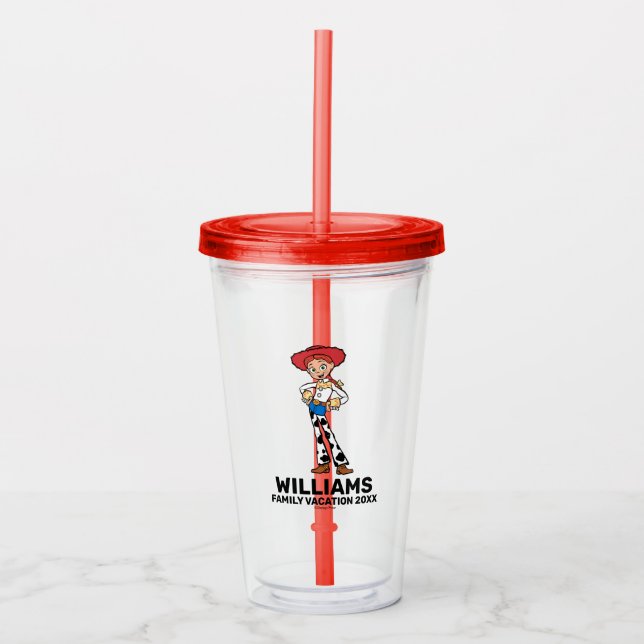 Toy Story Sally | Family VacationJessie Acrylic Tumbler (Front)