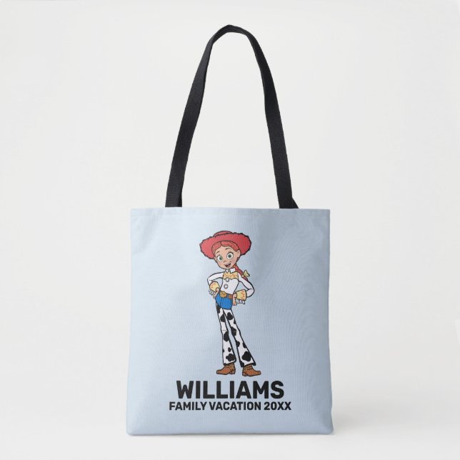Toy Story Sally | Family VacationJessie Tote Bag (Front)