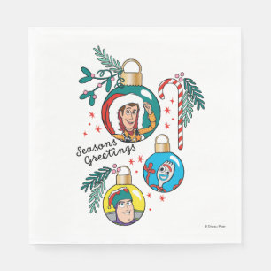 Toy Story Seasons Greetings Napkins