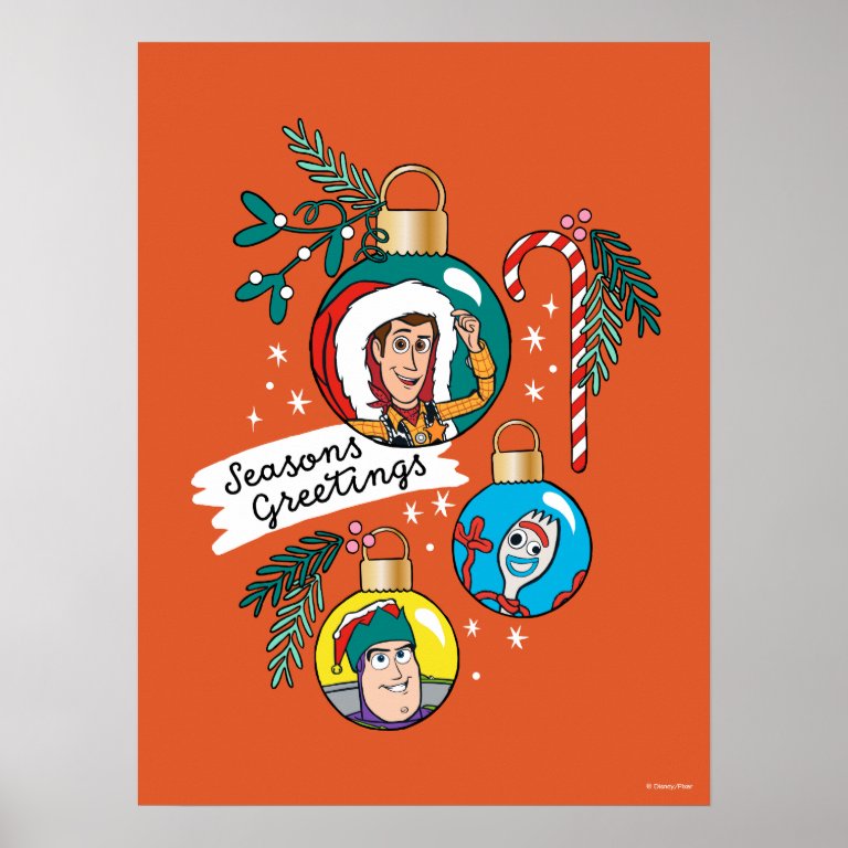 Toy Story | Seasons Greetings Poster