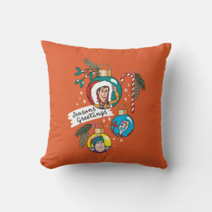 Toy Story   Seasons Greetings Throw Pillow
