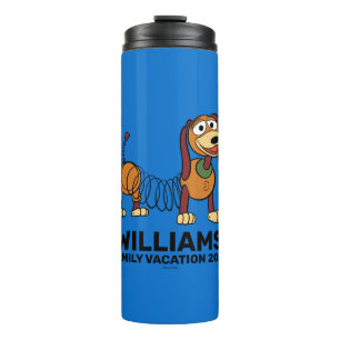 Toy Story Slinky Dog   Family Vacation Thermal Tumbler