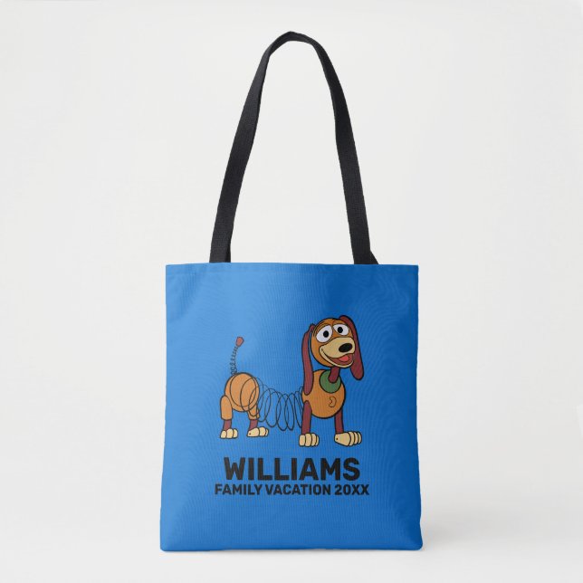 Toy Story Slinky Dog | Family Vacation Tote Bag (Front)