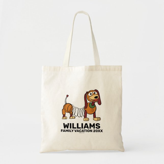 Toy Story Slinky Dog | Family Vacation Tote Bag (Front)