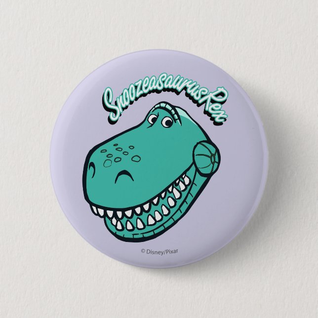 Toy Story | Snoozeasaurus Rex Button (Front)