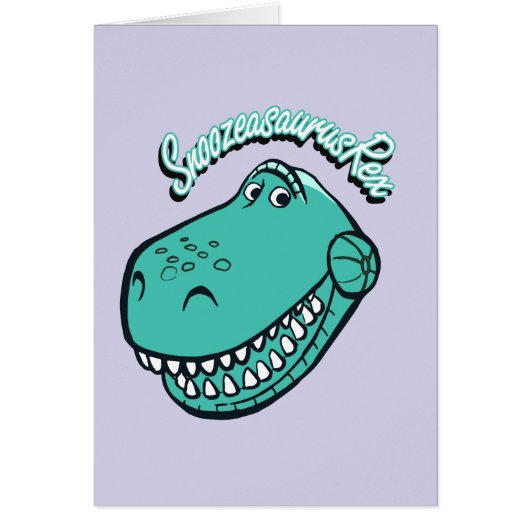 Toy Story | Snoozeasaurus Rex Cards (Front)