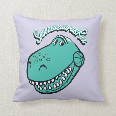 Toy Story | Snoozeasaurus Rex Throw Pillow