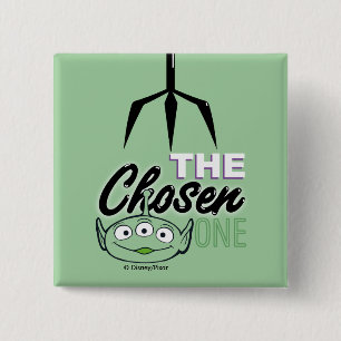 Toy Story   "The Chosen One" Alien & Claw Hand Button