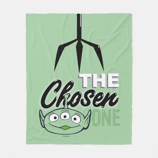 Toy Story | "The Chosen One" Alien & Claw Hand Fleece Blanket (Front)