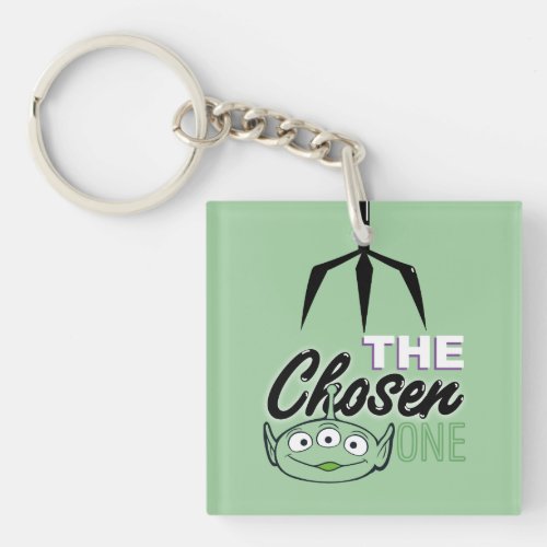 Toy Story  The Chosen One Alien  Claw Hand Keychain