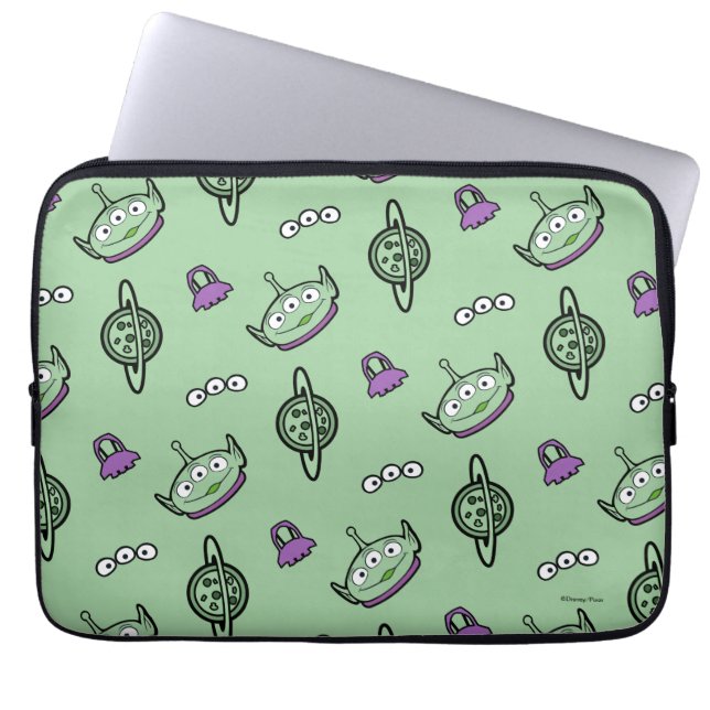 Toy Story | "The Chosen One" Alien & Claw Hand Laptop Sleeve (Front)