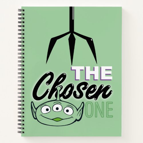 Toy Story  The Chosen One Alien  Claw Hand Notebook