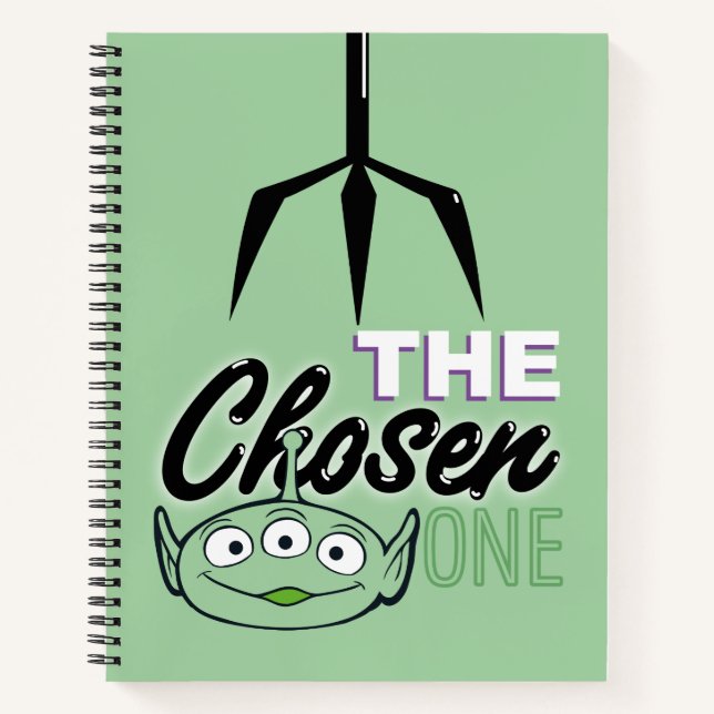 Toy Story | "The Chosen One" Alien & Claw Hand Notebook (Front)