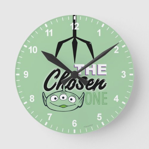 Toy Story  The Chosen One Alien  Claw Hand Round Clock