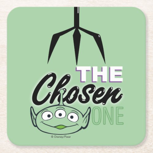 Toy Story  The Chosen One Alien  Claw Hand Square Paper Coaster
