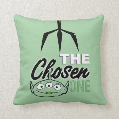 Toy Story | "The Chosen One" Alien &amp; Claw Hand Throw Pillow