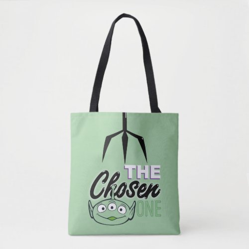 Toy Story  The Chosen One Alien  Claw Hand Tote Bag