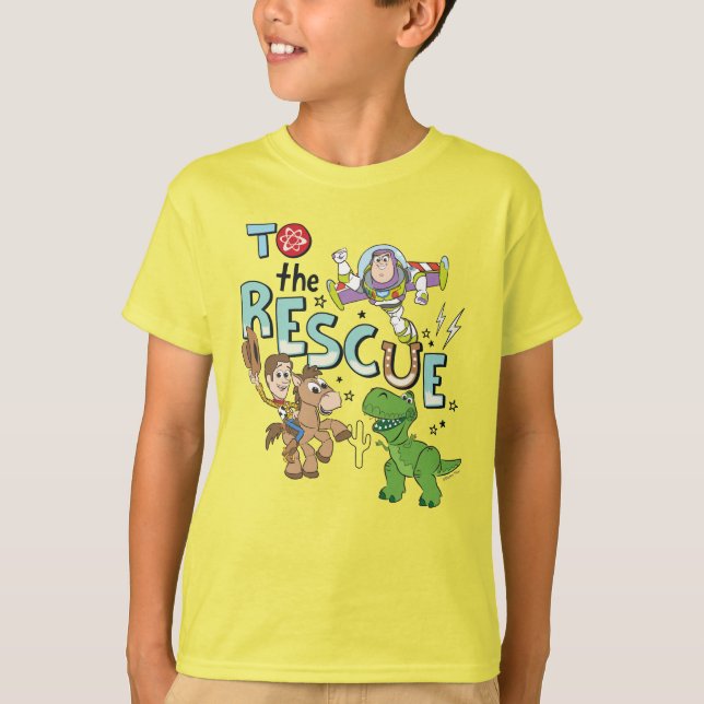 Toy Story "To The Rescue" T-Shirt (Front)