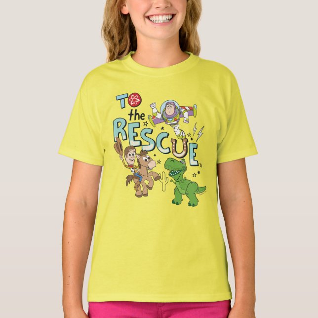 Toy Story "To The Rescue" T-Shirt (Front)