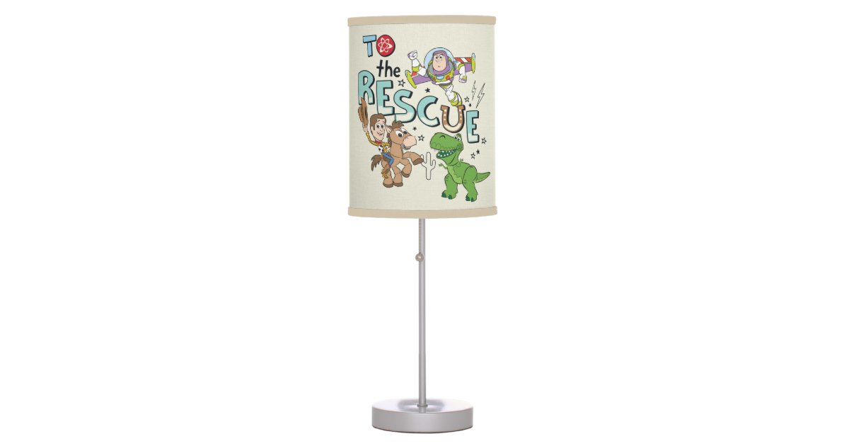Jordbær Dalset vurdere Toy Story "To The Rescue" Table Lamp | Zazzle