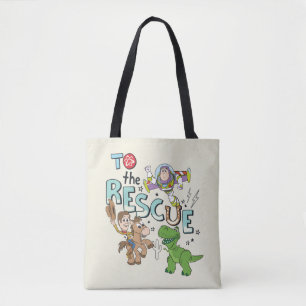 Toy Story "To The Rescue" Tote Bag