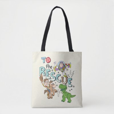 Toy Story &quot;To The Rescue&quot; Tote Bag