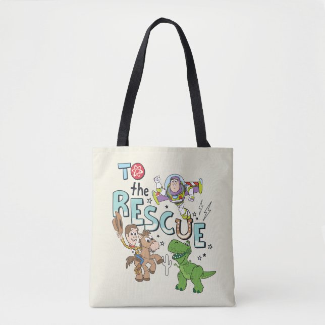 Toy Story "To The Rescue" Tote Bag (Front)