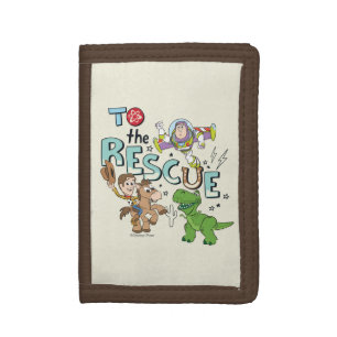 Toy Story "To The Rescue" Tri-fold Wallet