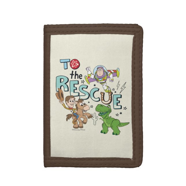 Toy Story "To The Rescue" Trifold Wallet (Front Vertical)