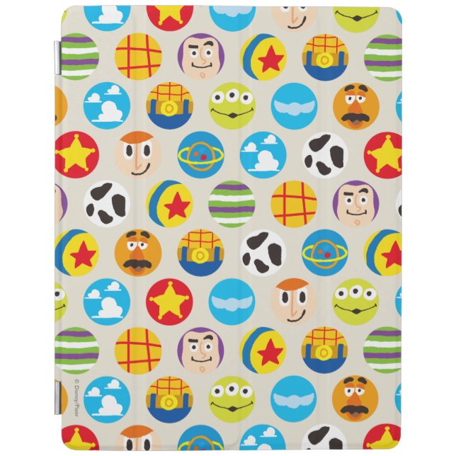 Toy Story | Toy Icon Pattern iPad Smart Cover (Front)