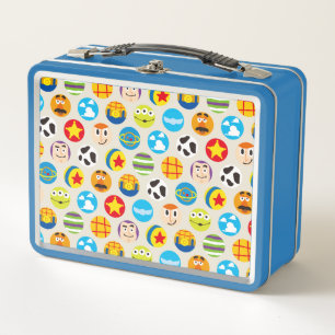 Toy Story   Toy Icon Pattern Metal Lunch Box
