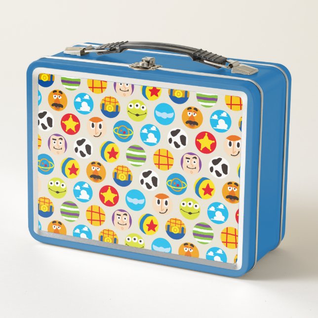 Toy Story | Toy Icon Pattern Metal Lunch Box (Front)