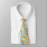 Toy Story | Toy Icon Pattern Neck Tie<br><div class="desc">This cute Toy Story icon pattern features all your favorite Toy Story characters; Woody,  Buzz,  Mr. Potato Head and the Aliens.</div>