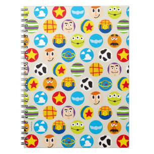 Toy Story   Toy Icon Pattern Notebook