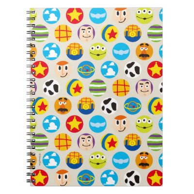Toy Story | Toy Icon Pattern Notebook