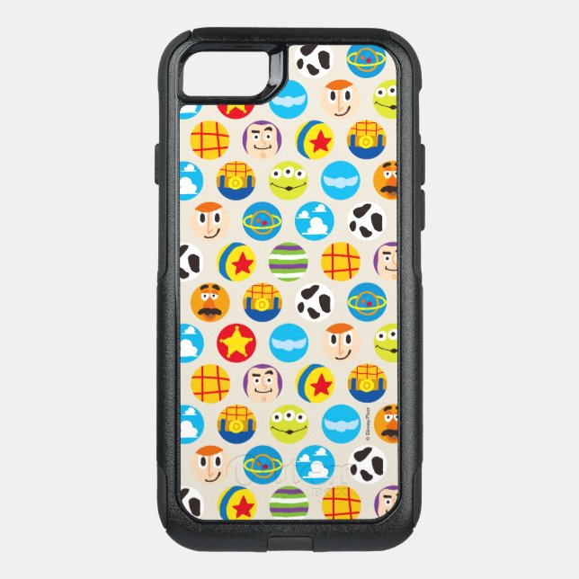 Toy Story | Toy Icon Pattern Otterbox iPhone Case (Back)