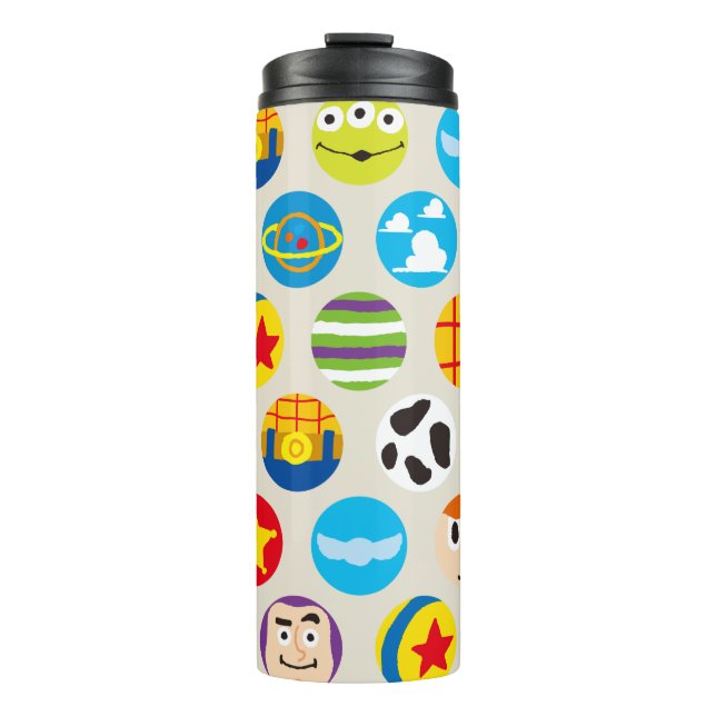 Toy Story | Toy Icon Pattern Thermal Tumbler (Front)