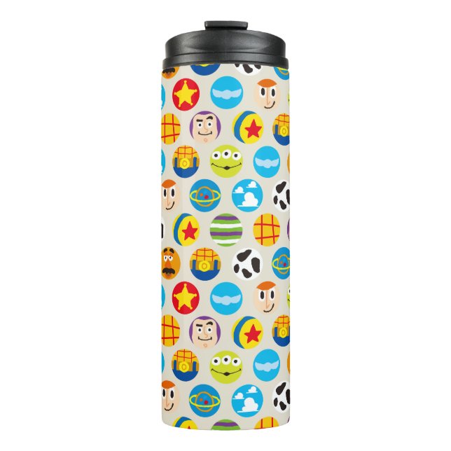Toy Story | Toy Icon Pattern Thermal Tumbler (Front)