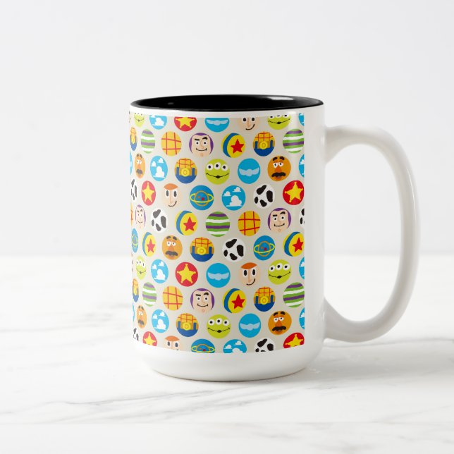 Toy Story | Toy Icon Pattern Two-Tone Coffee Mug (Right)