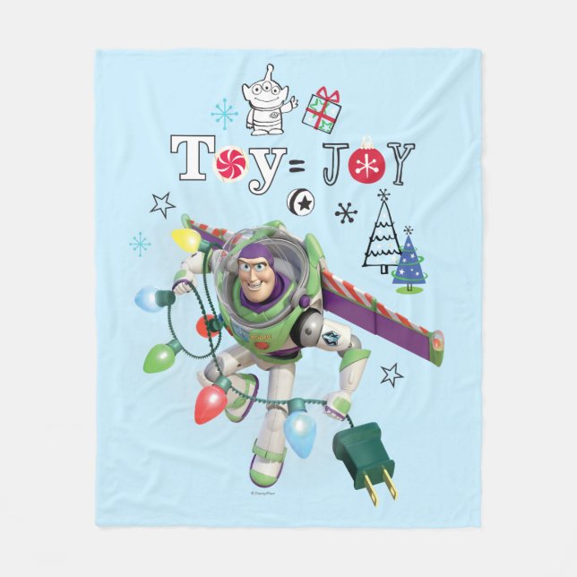 Toy Story | Toy = Joy Fleece Blanket (Front)